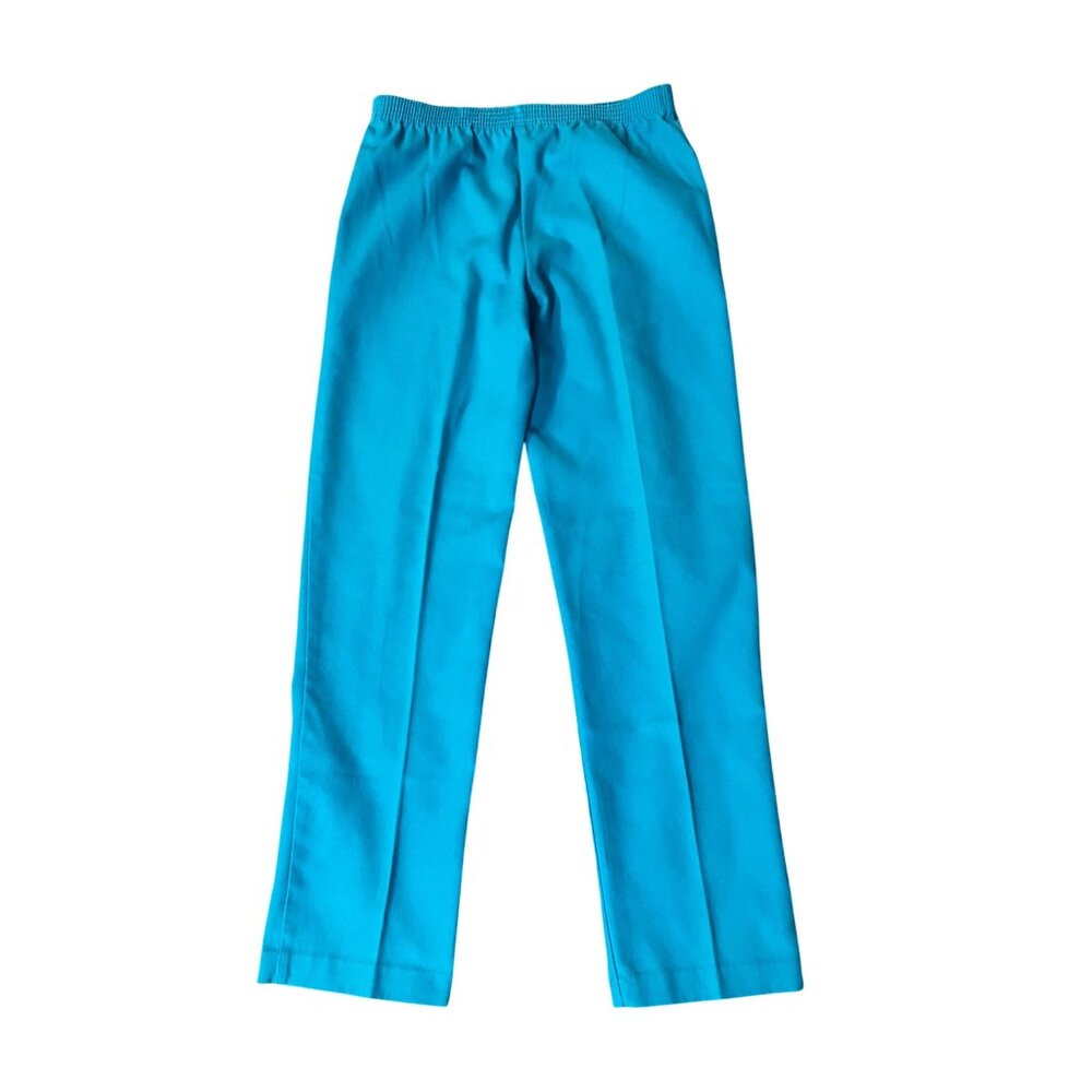 Vintage Catnip Pull-On Pants Womens S Used Turquoise High Rise